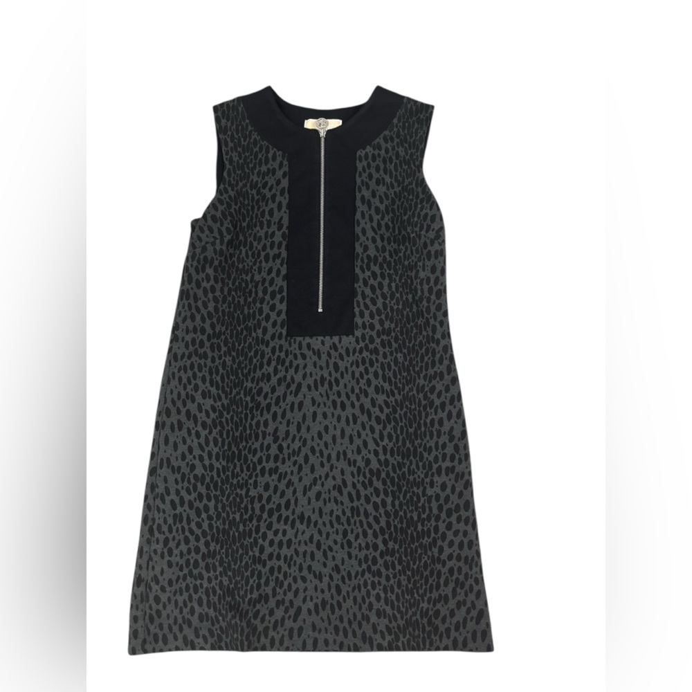 Michael Kors Women’s Sleeveless Black Dress with Silver Accent-size Medium